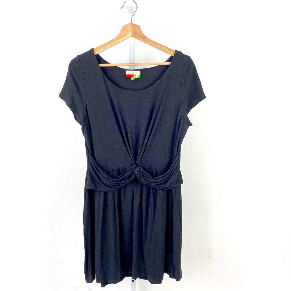 Fervour Women's Size L A Whole New Whorl Dress Modcloth Black